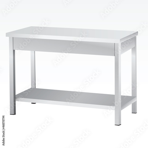 Stainless steel tables