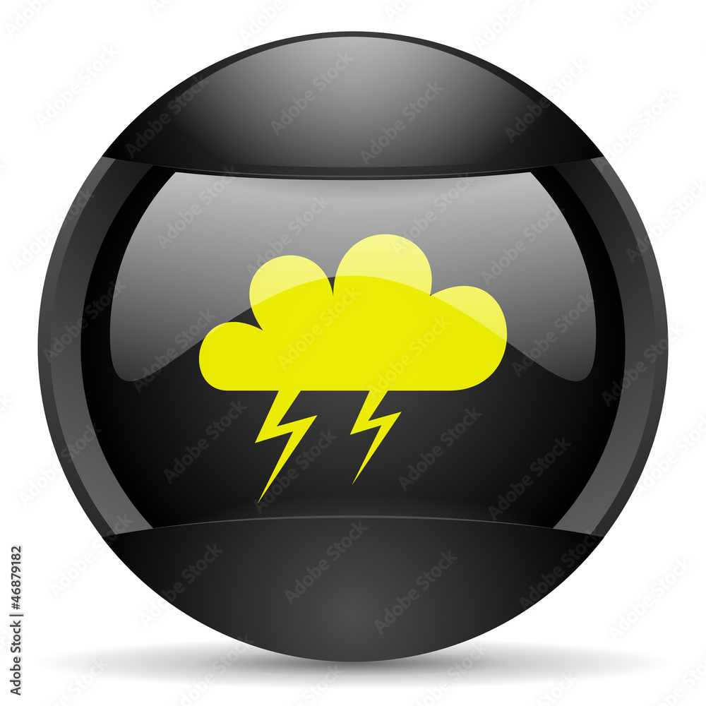 weather round black web icon on white background weather round black web icon on white background
