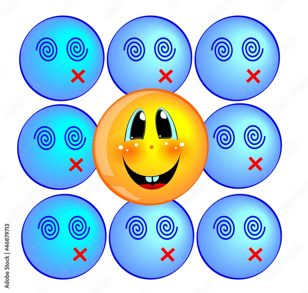 Obraz premium be happy