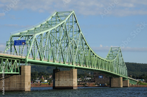 Quebec, the bridge between Campbellton and Pointe a la Croix photo