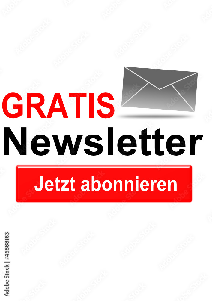 Button Newsletter abonnieren