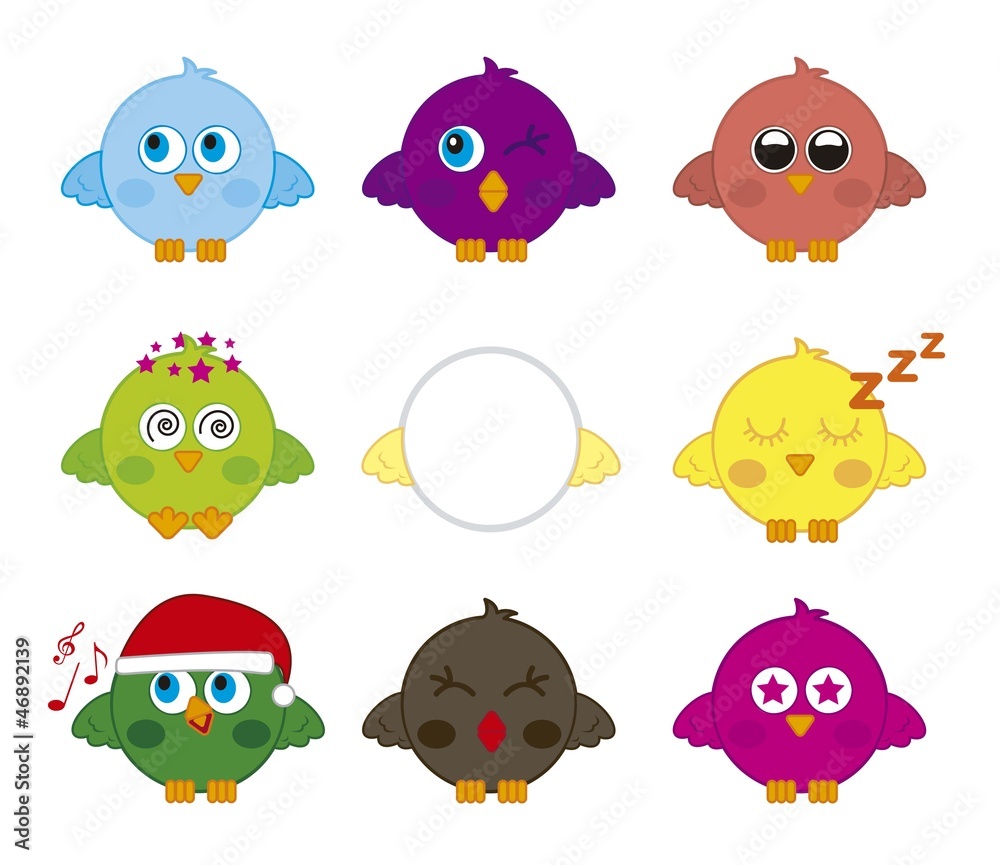 birds icons