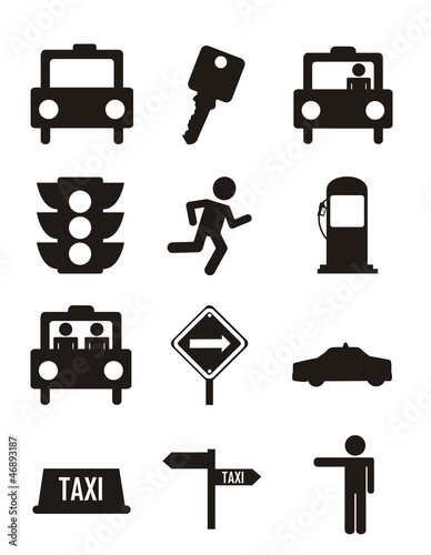 taxi icons