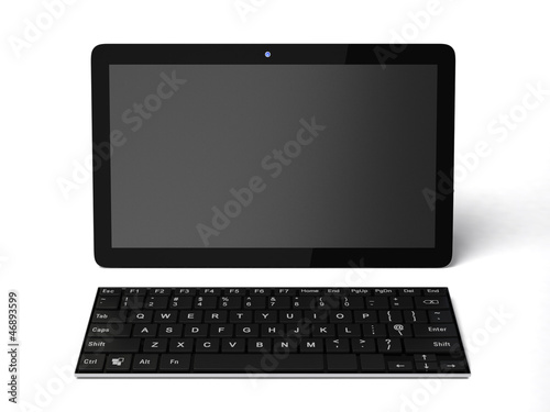 tablet computer with keyboard