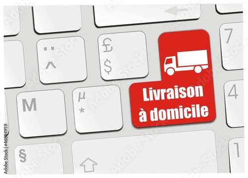 clavier livraison à domicile