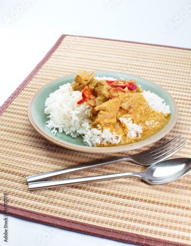 Delicious yellow curry