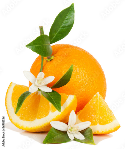 Orange and flower