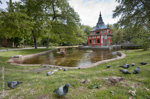 Little Fisherman House, Retiro Park, Madrid, Spain photo