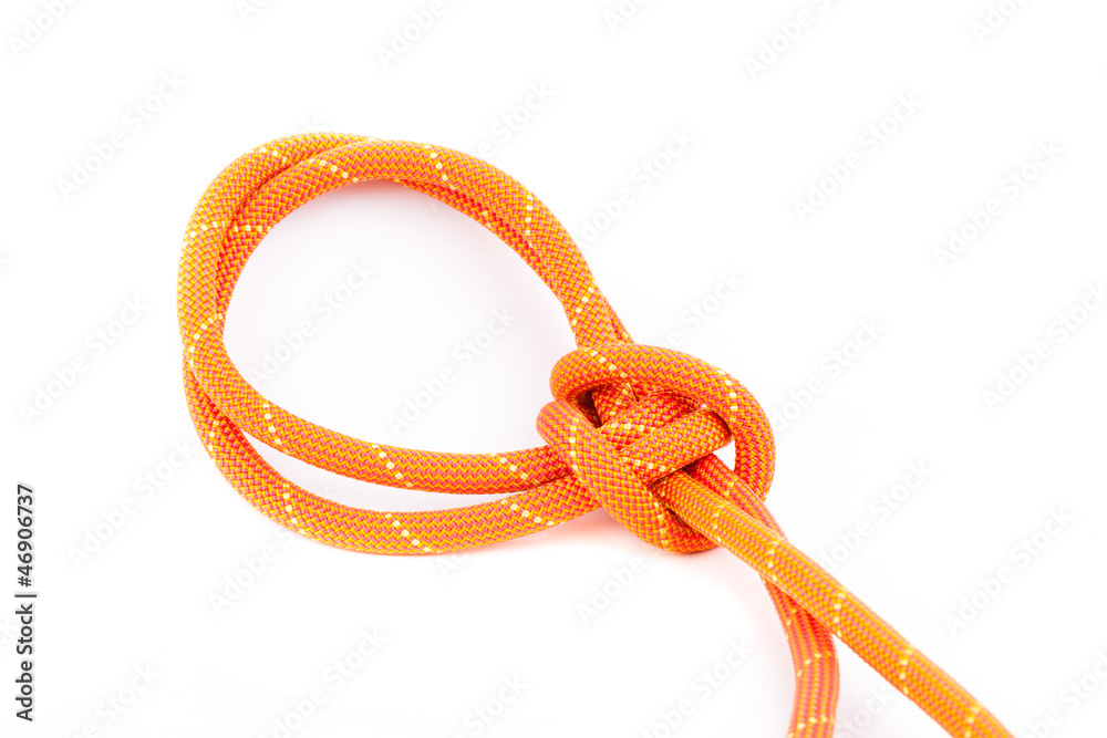 Naklejka premium colorful rope with knots