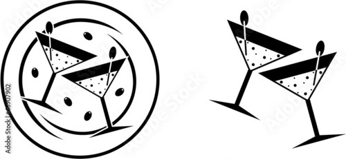 Glasses for cocktails