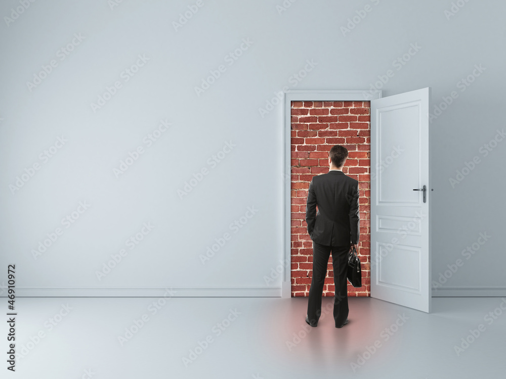 Fototapeta premium walled door