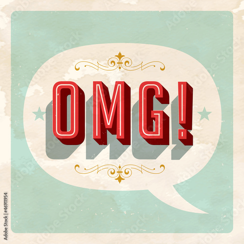 Vintage Sign - Vector - Grunge effects can be removed