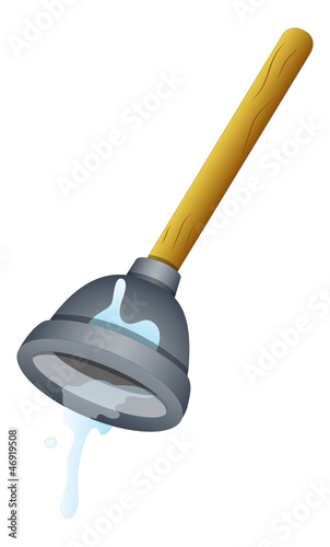 Plunger Vector Illustration