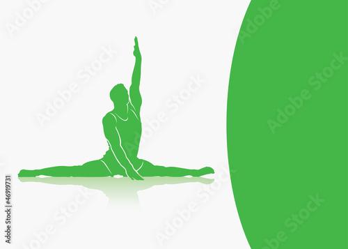 Gymnastics background