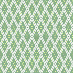 Keuken achterwand Kerstmis motieven patronen Groen ruitenpatroon naadloos ontwerp  © marishayu