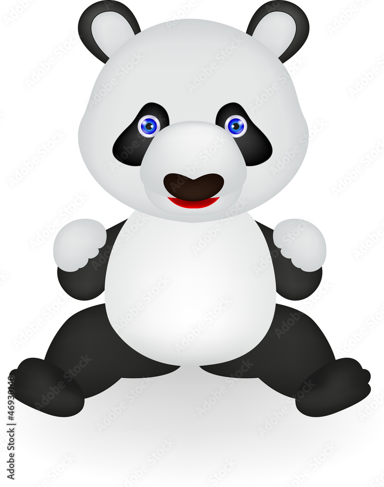 Fototapeta premium funny panda