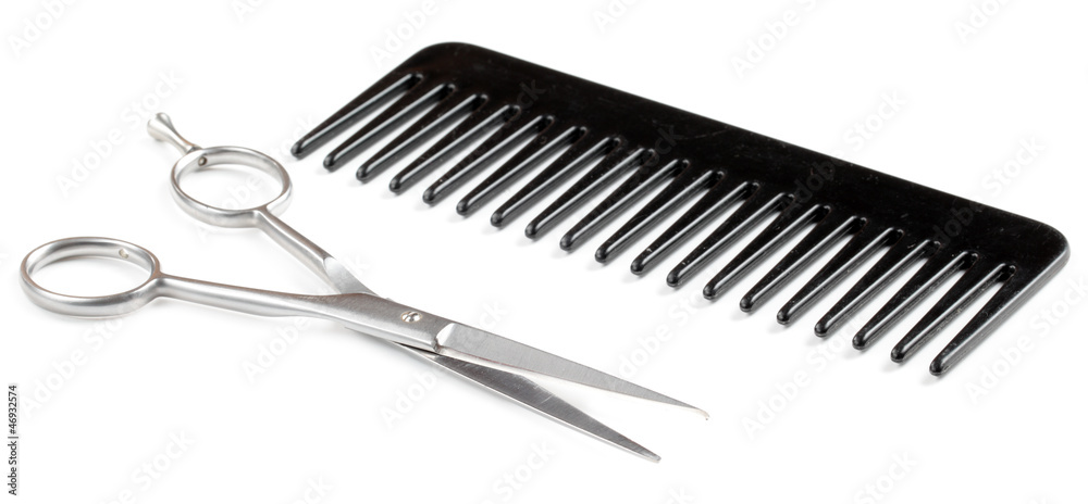 scissors and combs scissors and combs