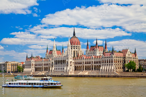 Building Of Hungarian Parliament