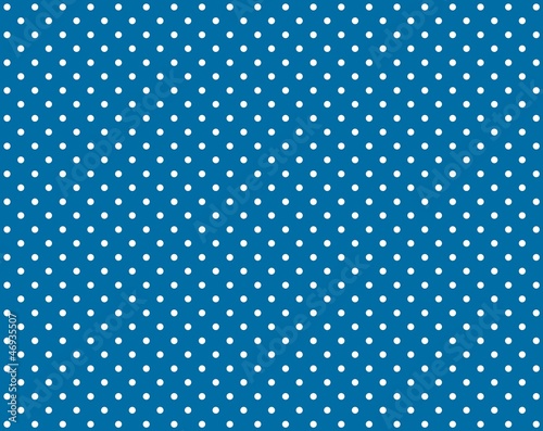 Gepunkteter Hintergrund in Blau mit weißen Punkten