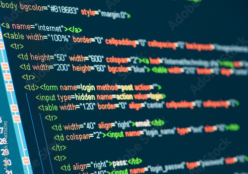 Computer Code HTML