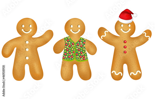 Gingerbread Mans Set