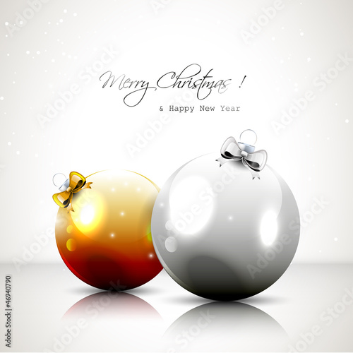 Luxury Christmas baubles