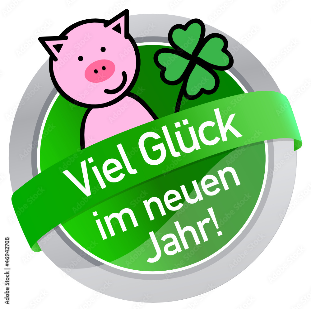 Viel Glück im neuen Jahr Adobe Stock