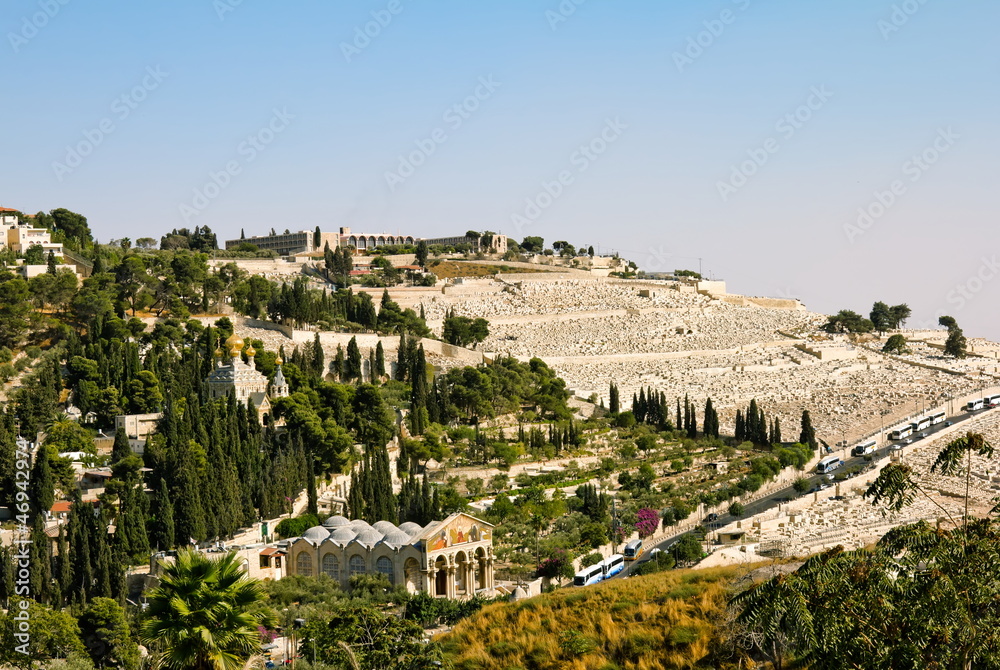 Gethsemane, and the Church of all Nations   in Jerusalem