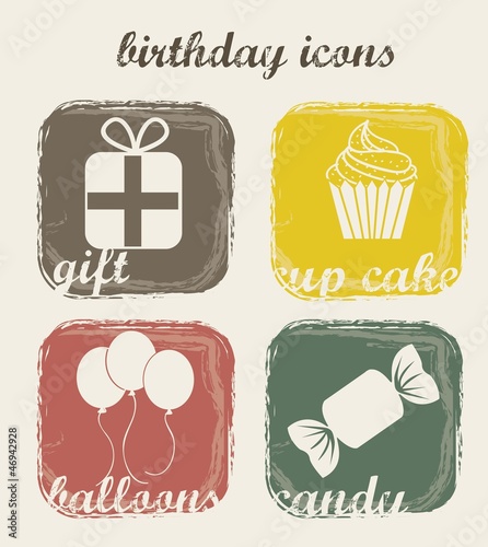 birthday icons