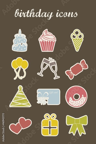 birthday icons