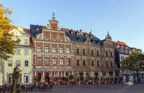 Fischmarkt square, Erfurt, Germany