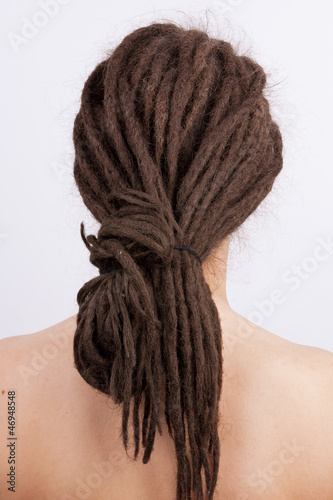 Valokuva Girl with a dreadlocks