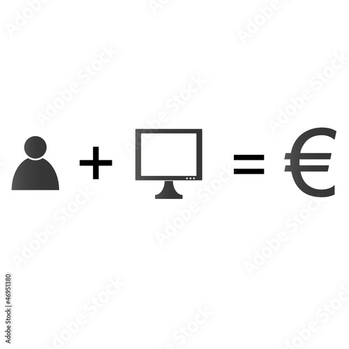 Geld verdienen im Internet - Euro