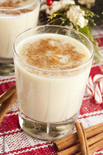 Festive White EggNog