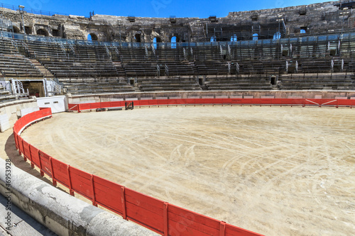 Bull Fighting Arena Nimes (Roman Amphitheater), France photo