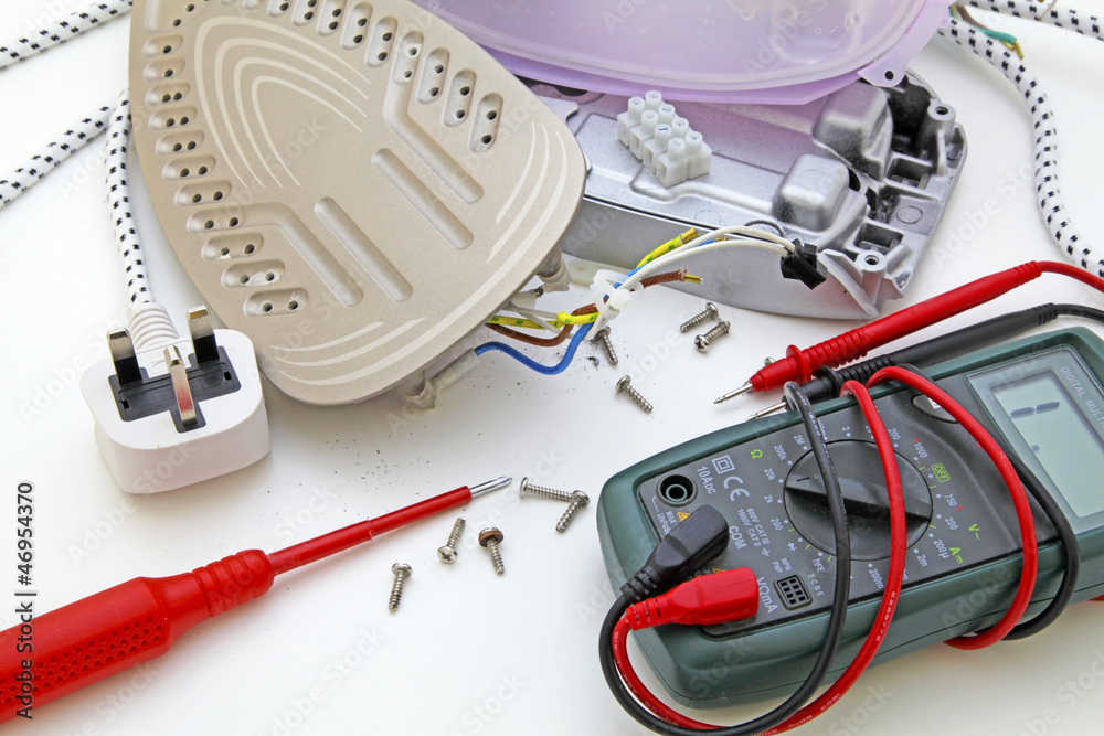 electric iron repair Stock Photo Adobe Stock
