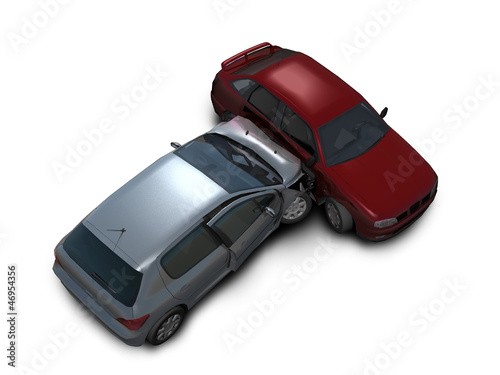 Accident de voitures