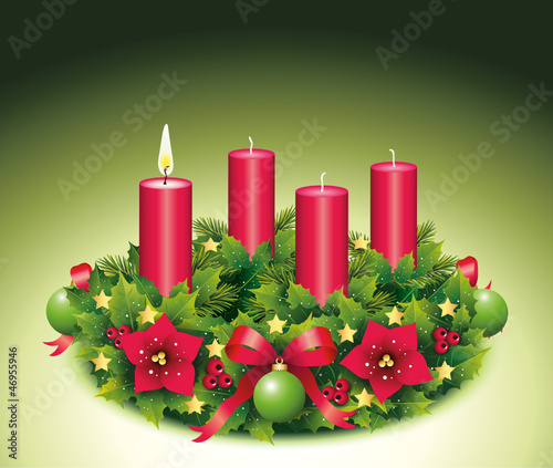 Erster Advent / Adventskranz