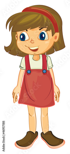 a girl