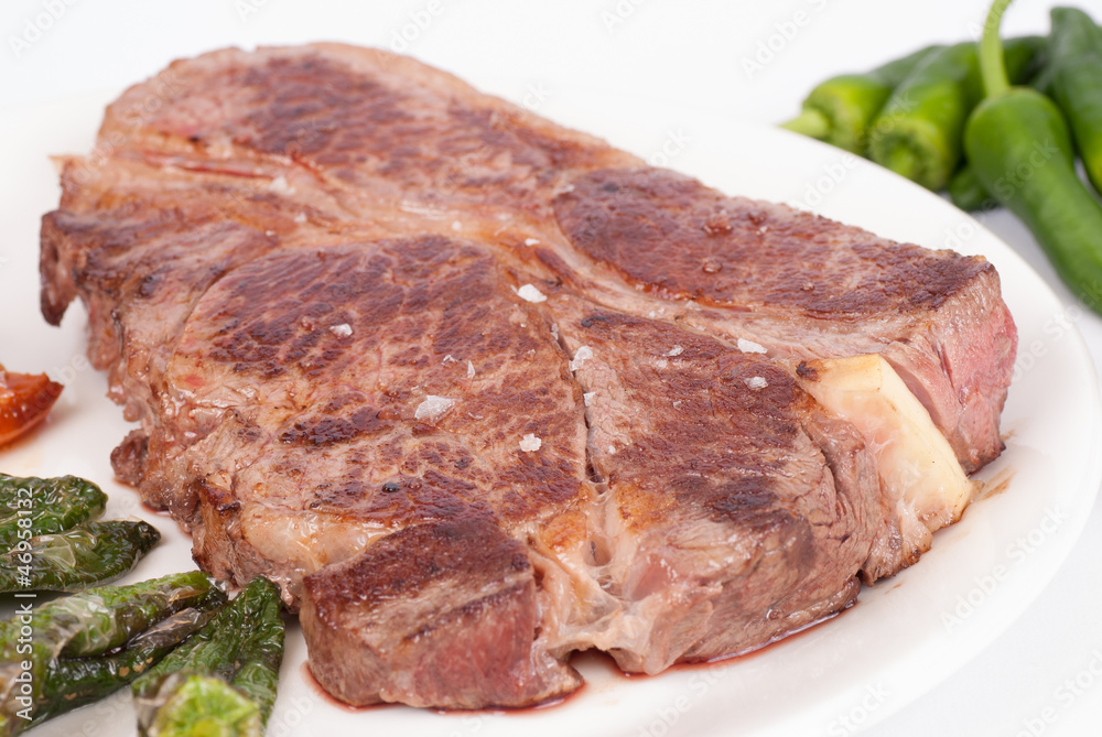 Entrecote closeup Entrecote closeup