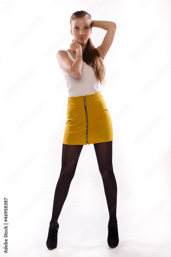 Fototapeta premium Fashionable girl