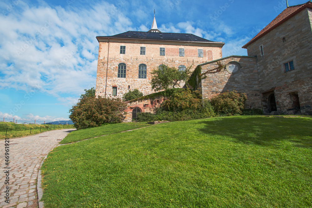 View on Akershus Fortress Oslo