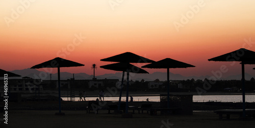 Beach parasols - Egypt