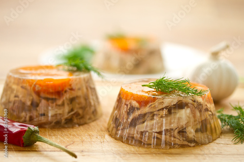 Tablou pe pânză meat aspic