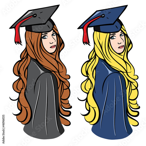 Graduation girls