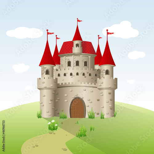 Fairy-tale castle