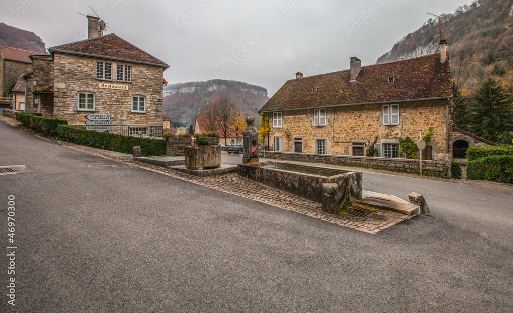 Baume-les-Messieurs  Village, France