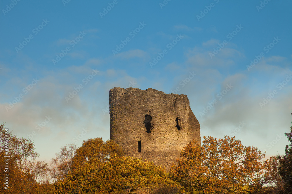 Dolbadarn Castle in Autumn Llandberis 