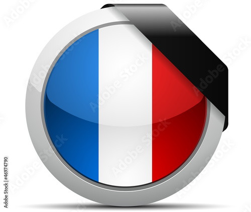 France with black strip