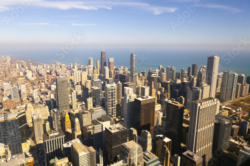 Chicago aerial view